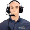 Discount Two-Way Radio RCA High Noise Reduction Two-Way Radio Headset, Over the Head, Dual Muff HS65NR-X03